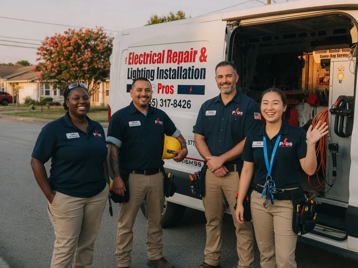 Licensed Electrician company in Ellinger, TX